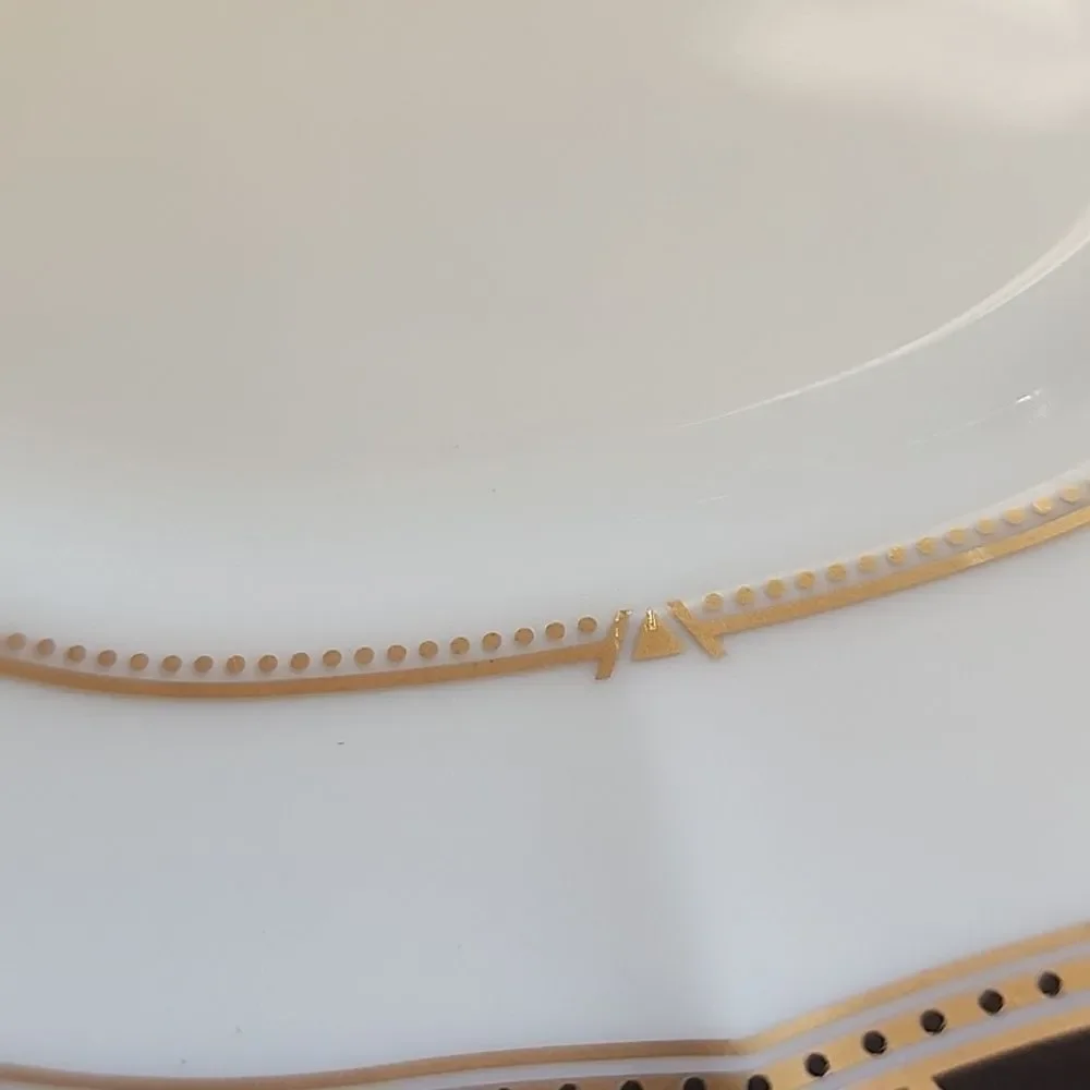 Noritake Gilded Age Ivory china Set Of 3 7